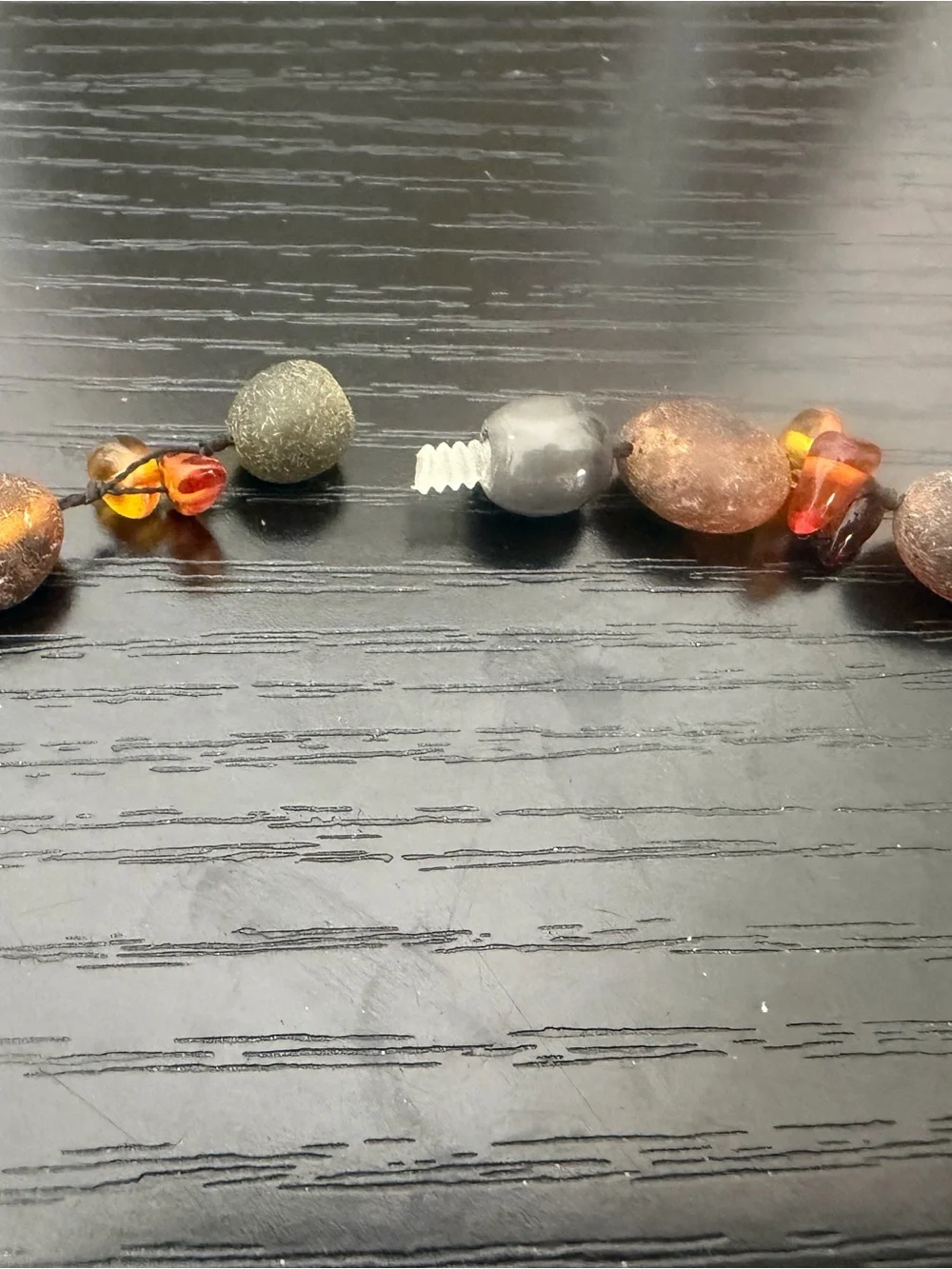 Amber Bead Necklace - Picture 6 of 6
